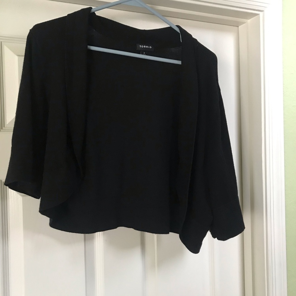 Torrid cropped cardigan